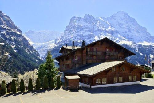 גרינדלוולד Hotel Gletschertal מראה חיצוני תמונה